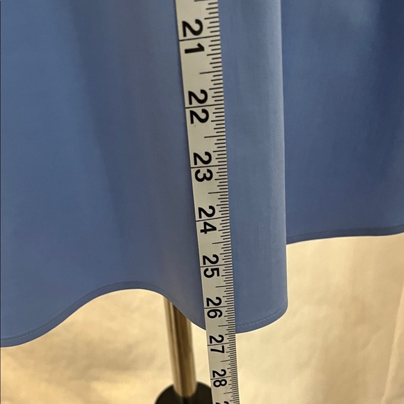 Chicos 3/4 sleeve no iron 2.5 French blue Button-Up Shirt - Picture 5 of 6